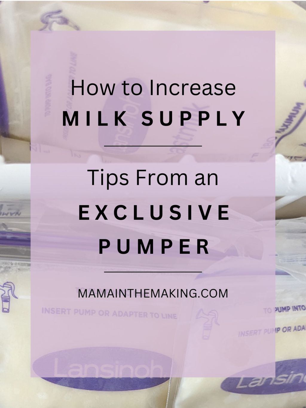 How to Increase Milk Supply — Tips From an Exclusive Pumper